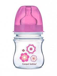 Бутылочка PP EasyStart Newborn baby 35/216 с широким горлышком антиколиковая 120 мл, 0+ (Canpol, 250930096)